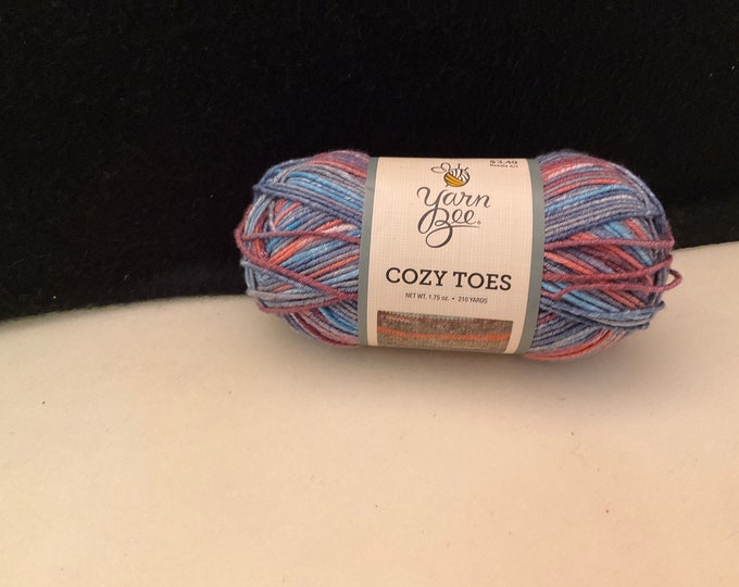1 Yarn Bee Cozy Toes Color Multiverse Etsy