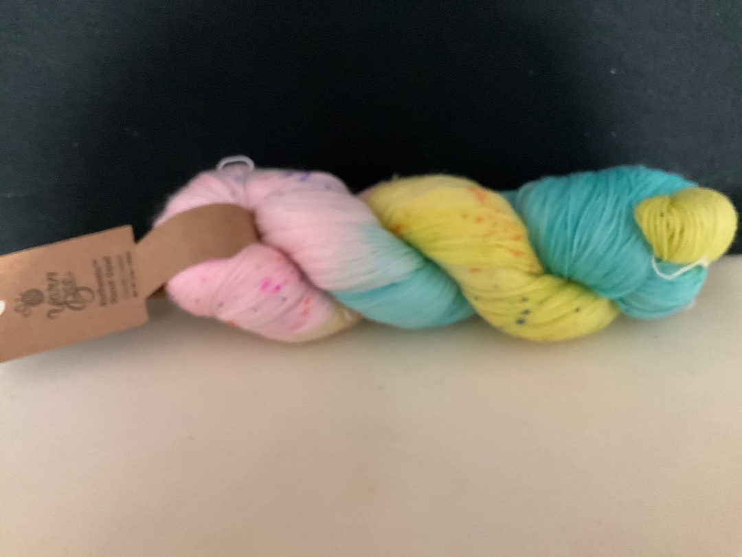 1 Yarn Bee Authentic Handdyed Color Candy Coated Etsy