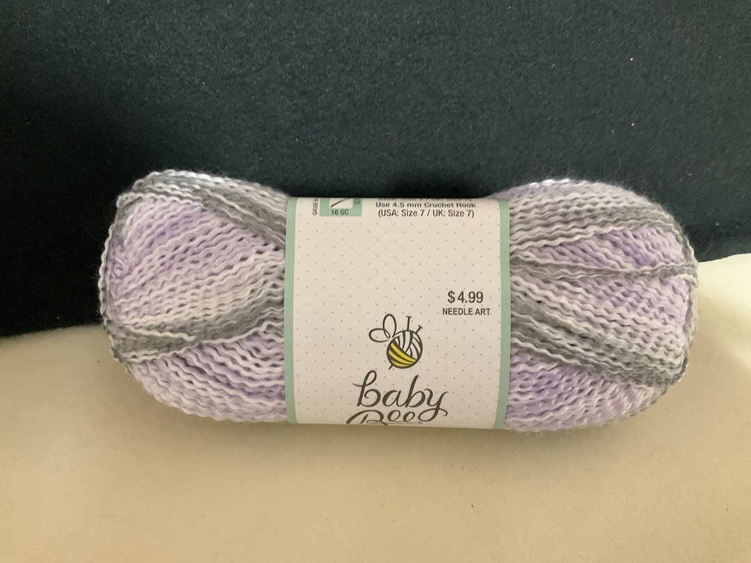 1 Baby Bee Darling Dear Yarn Color Pretty in Purple Etsy