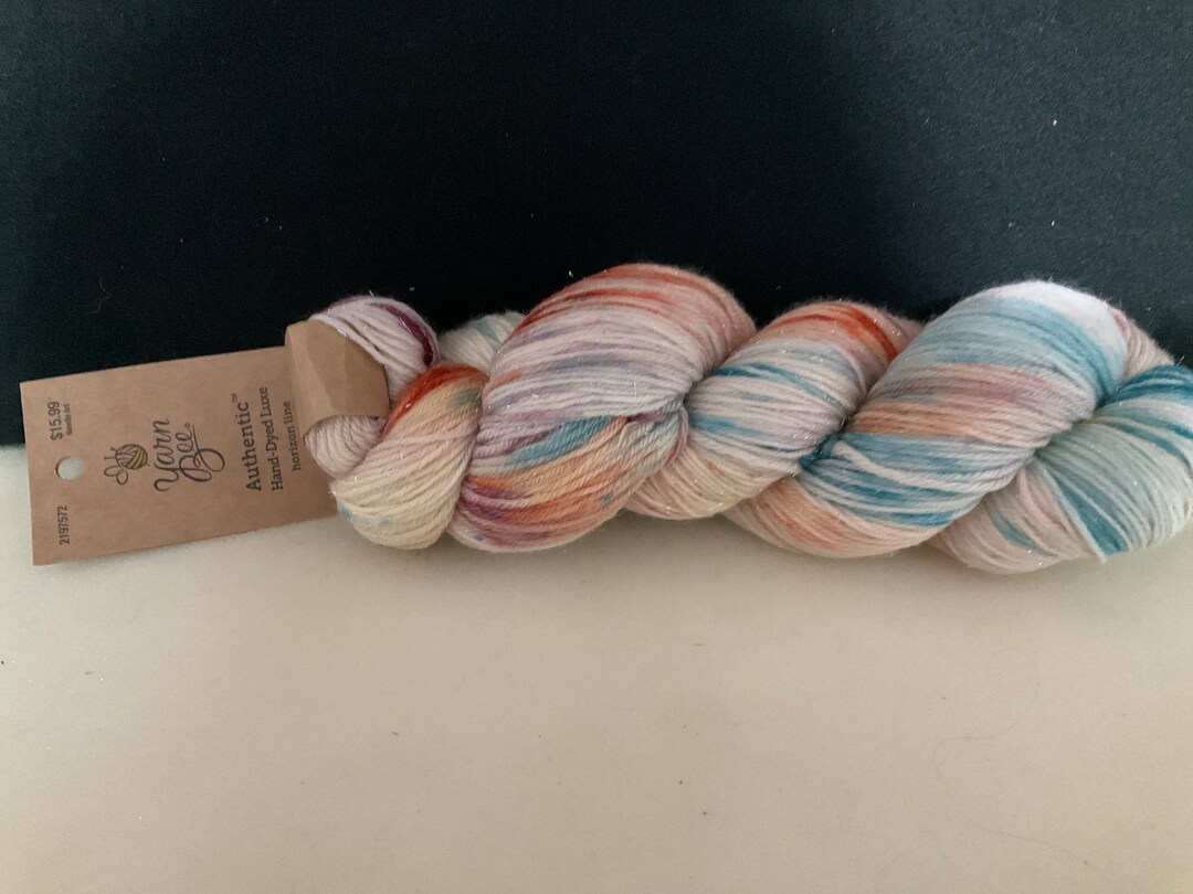1 Yarn Bee Authentic Handdyed Luxe Color Horizon Line Etsy