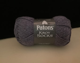 1 Patons  kroy Socks Yarn color; Plum