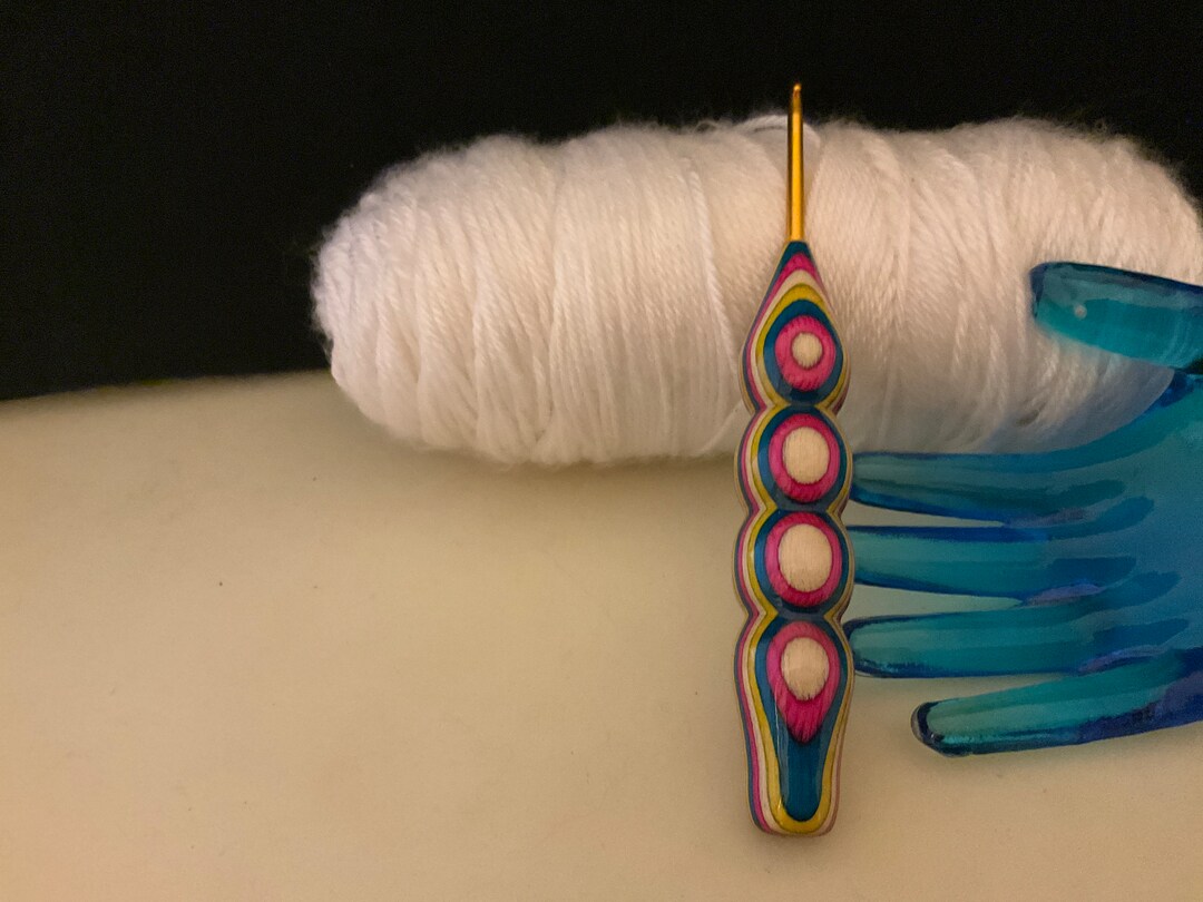 Tulip Etimo E / 3.50 Mm 1 Handmade Too Shay Crochet Hook Handle With ...