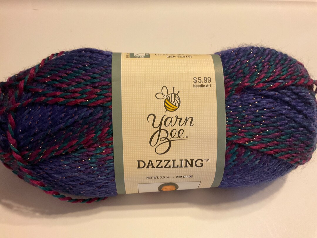1 Yarn Bee Yarn Dazzing Color Cyber Soul Etsy