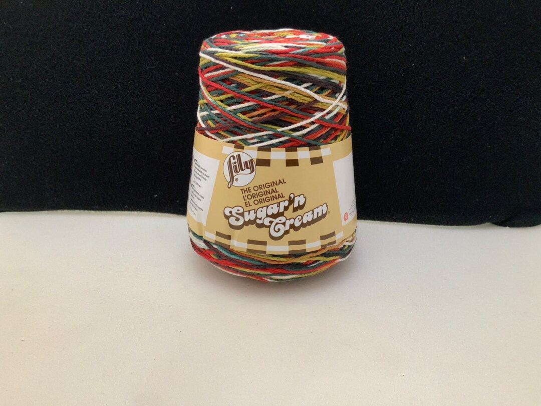 1 Lily Sugar'n Cream Cone Cotton Yarn Color Summerfield Etsy
