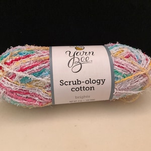 1Yarn Bee Scrub-ology cotton yarn color; brights