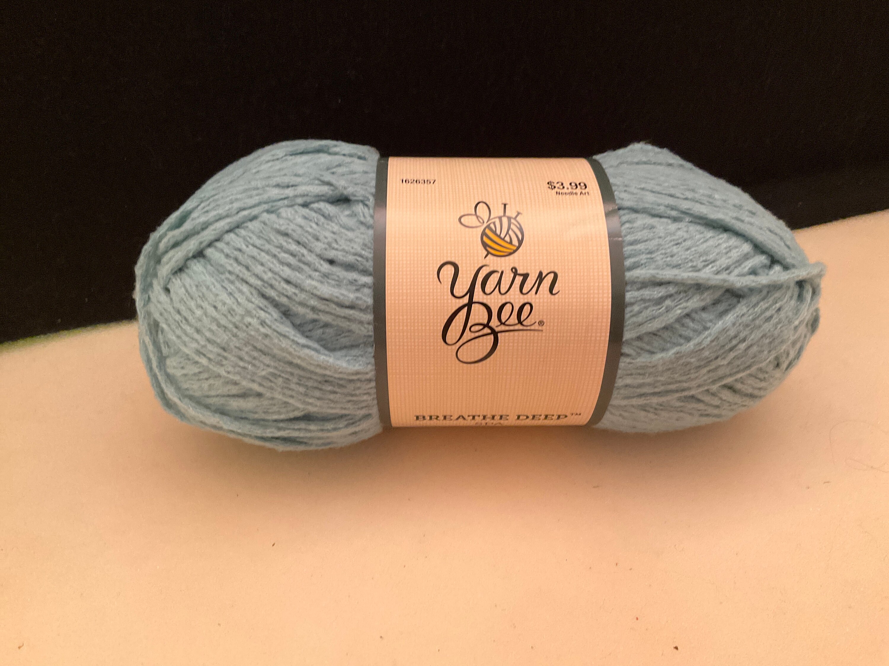 1 Yarn Bee Yarn Must Be Merino Aran Color Mauve 