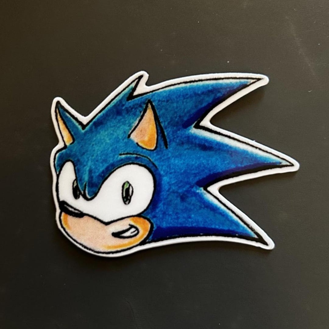 Sonic the Hedgehog Sticker - Etsy