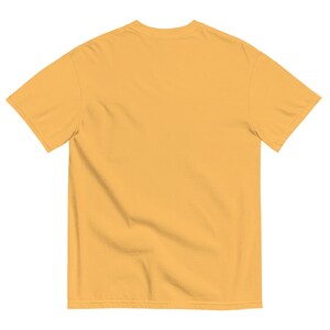 Unisex garment-dyed heavyweight t-shirt