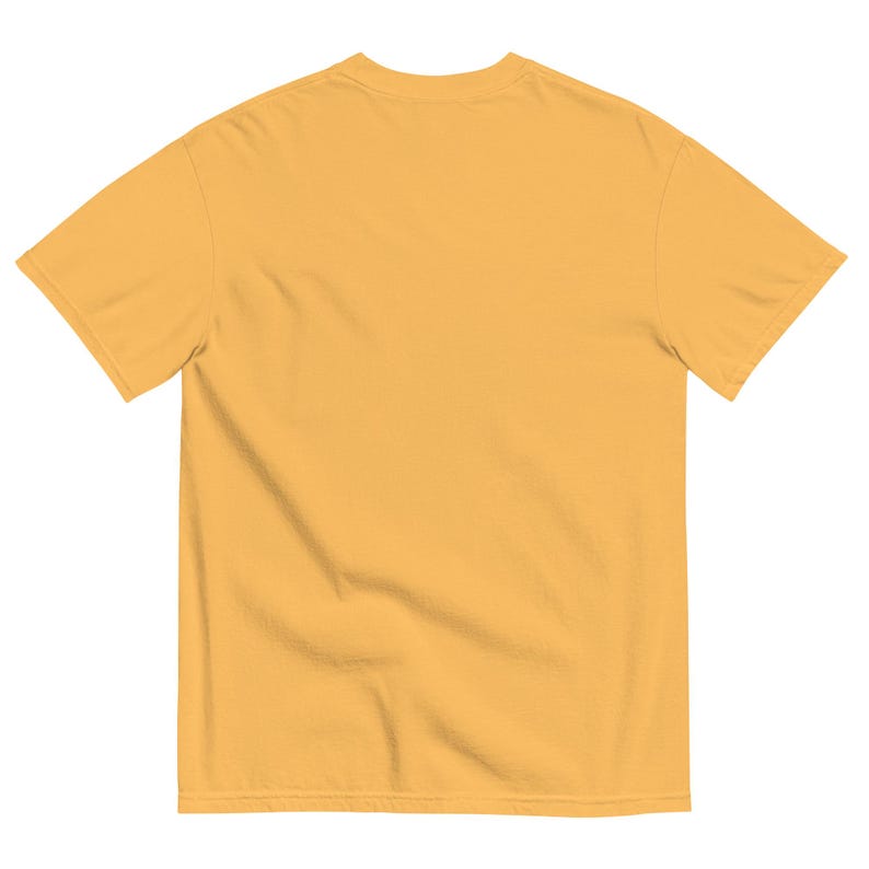 Unisex garment-dyed heavyweight t-shirt