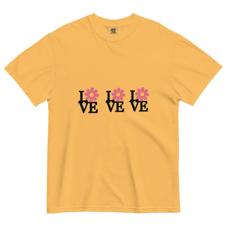 Unisex garment-dyed heavyweight t-shirt