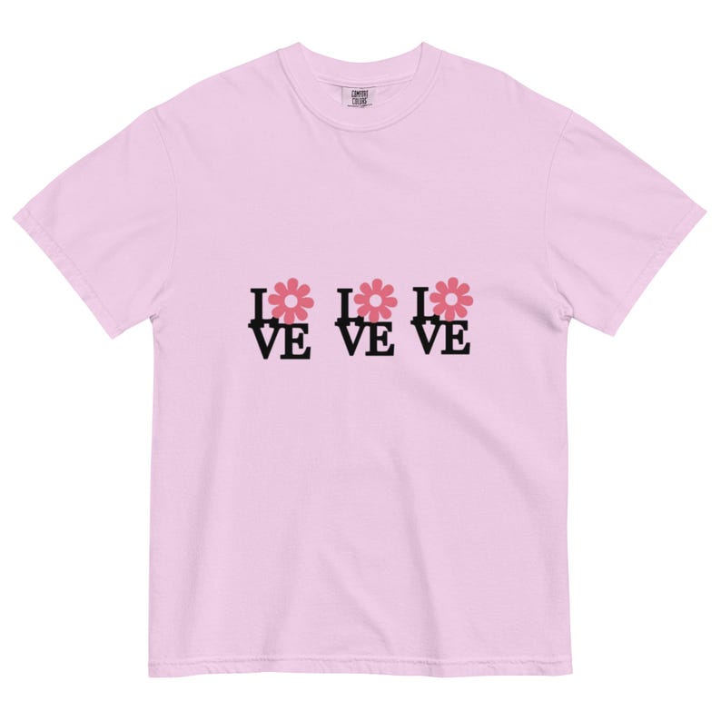 Unisex garment-dyed heavyweight t-shirt
