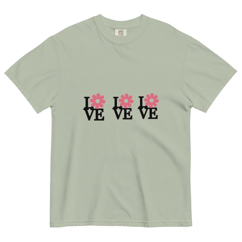 Unisex garment-dyed heavyweight t-shirt