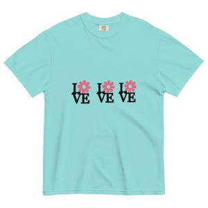 Unisex garment-dyed heavyweight t-shirt