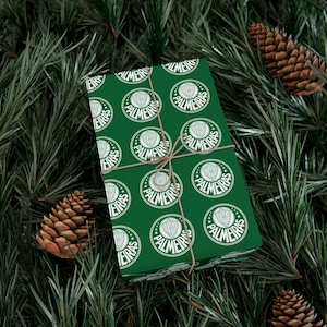 Palmeiras Gift Wrap: Football & Soccer Wrapping Paper, Club Merchandise for Birthdays, Holidays, Christmas, Sports, Brazil, São Paulo