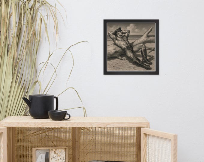 Poster incorniciato - Muscolo - Tom Of Florence