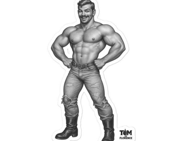 Adesivi senza bolle - The Sunny Stud - muscolo - Tom of Florence