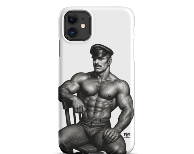 Custodia a scatto per iPhone® - Tom of Florence - Leather Confidence