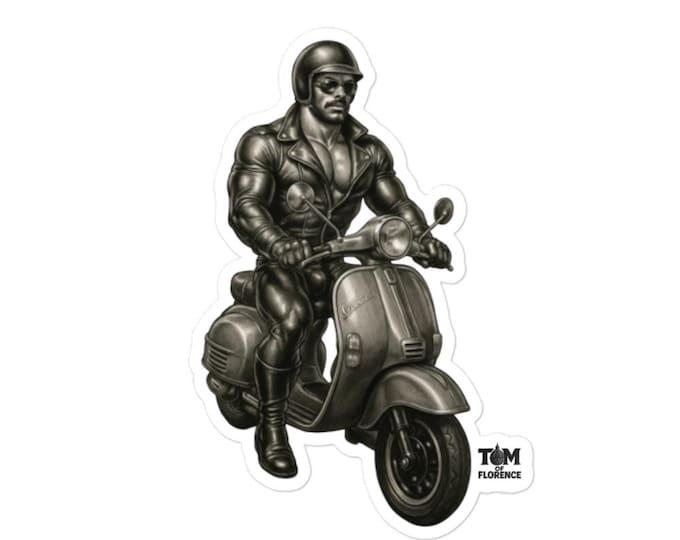 Bubble-free stickers - Steel Streets - muscle - Tom of Florence
