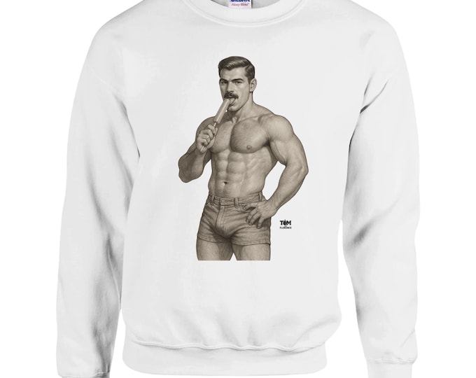 Felpa girocollo unisex classica - Tom of Florence - Lollipop