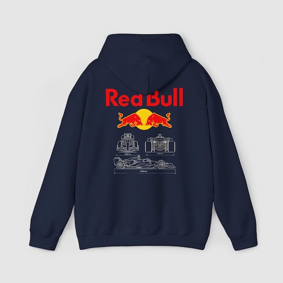 Red Bull Racing Hoodie, F1 Team Hoodie, Red Bull F1 Team Hoodie, Race Day Wear, Perfect for Fans of Red Bull, Unisex Racing Hoodie