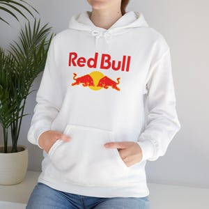 Bluza z kapturem Red Bull Racing, bluza z kapturem zespołu F1, bluza z kapturem Red Bull F1 Team, odzież na dzień wyścigu, idealna dla fanów Red Bulla, unisexowa bluza z kapturem wyścigowa zdjęcie 3