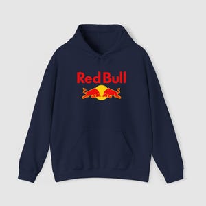 Bluza z kapturem Red Bull Racing, bluza z kapturem zespołu F1, bluza z kapturem Red Bull F1 Team, odzież na dzień wyścigu, idealna dla fanów Red Bulla, unisexowa bluza z kapturem wyścigowa zdjęcie 10