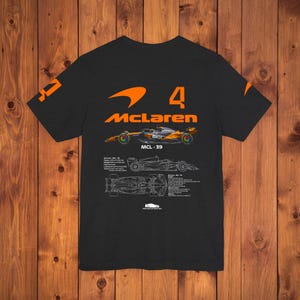 Lando Norris Mclaren F1 Shirt, Unisex Tee, Formula One T-Shirt, F1 Gift, F1 Sweatshirt, F1 Merch, F1 Hoodie, Formula One Hoodie, F1 Jersy