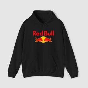 Bluza z kapturem Red Bull Racing, bluza z kapturem zespołu F1, bluza z kapturem Red Bull F1 Team, odzież na dzień wyścigu, idealna dla fanów Red Bulla, unisexowa bluza z kapturem wyścigowa zdjęcie 8