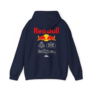 Red Bull Racing Hoodie, F1 Team Hoodie, Red Bull F1 Team Hoodie, Race Day Wear, Perfect for Fans of Red Bull, Unisex Racing Hoodie
