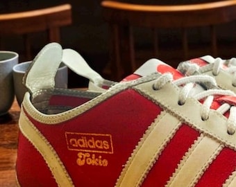 Adidas Original Tokyo Trainers - Red & White, UK Size 8