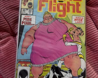 Alpha Flight #22 (1985) – First Appearance of Pink Pearl – Early Mike Mignola Art – Marvel Comic