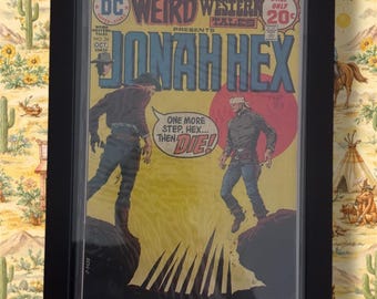 Jonah Hex – Weird Western Tales #24 (1974) Framed Comic Art