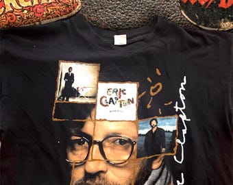 Vintage Eric Clapton 1992 World Tour T-Shirt – Band Tee