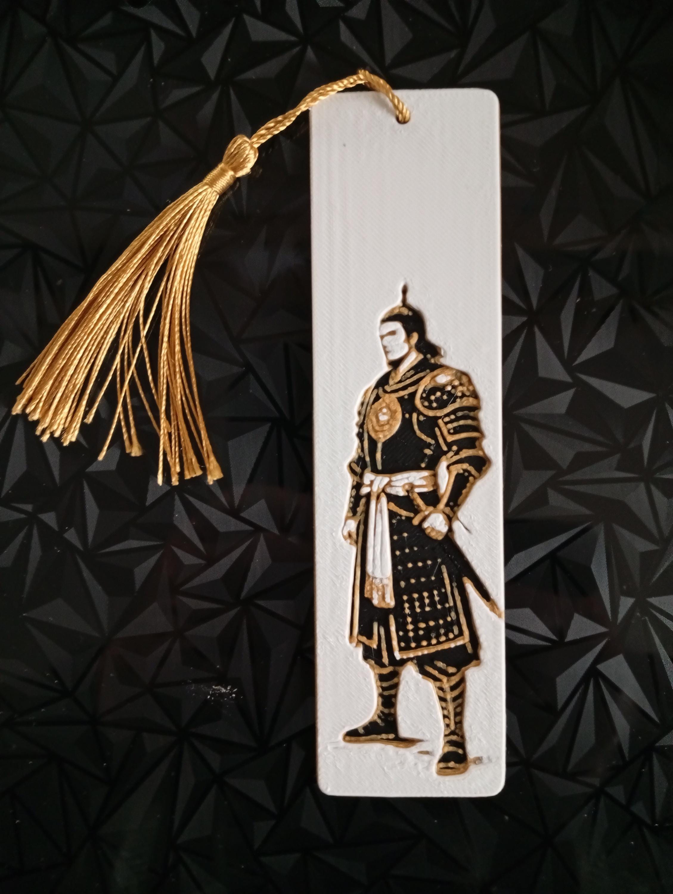 Roman Warrior Bookmark – 3D Printed PLA – Stronger Than Cardboard ...