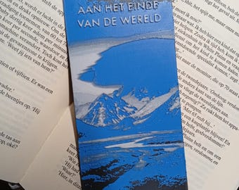 3D-utskrivet bokmärke – Världens ände | Kristin Hannah | Unikt bokmärke | Handgjord present till bokälskare