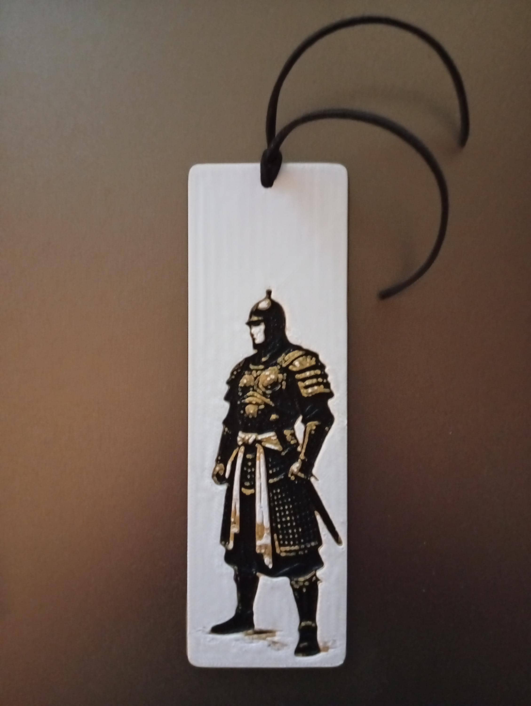 Roman Warrior Bookmark 3D Printed - Unique Relief Design - History Gift ...