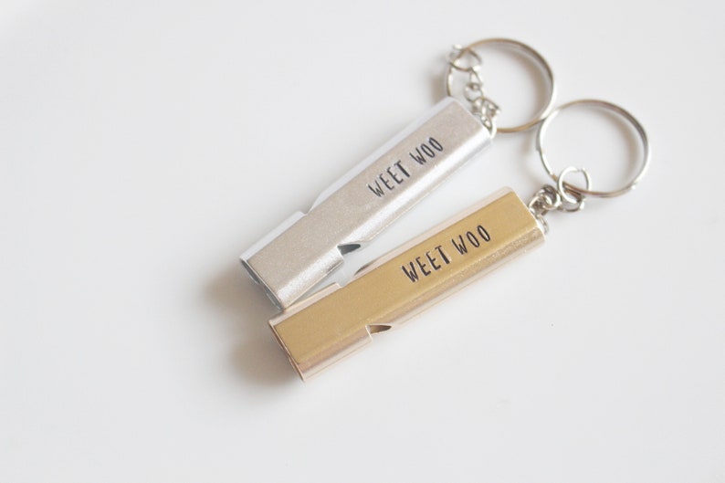 WEET WOO Whistle My Favorite Murder Whistle Gold or Silver