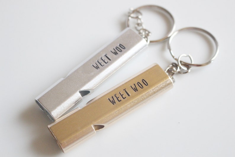 WEET WOO Whistle My Favorite Murder Whistle Gold or Silver