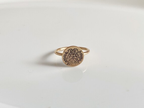 chi omega crest ring