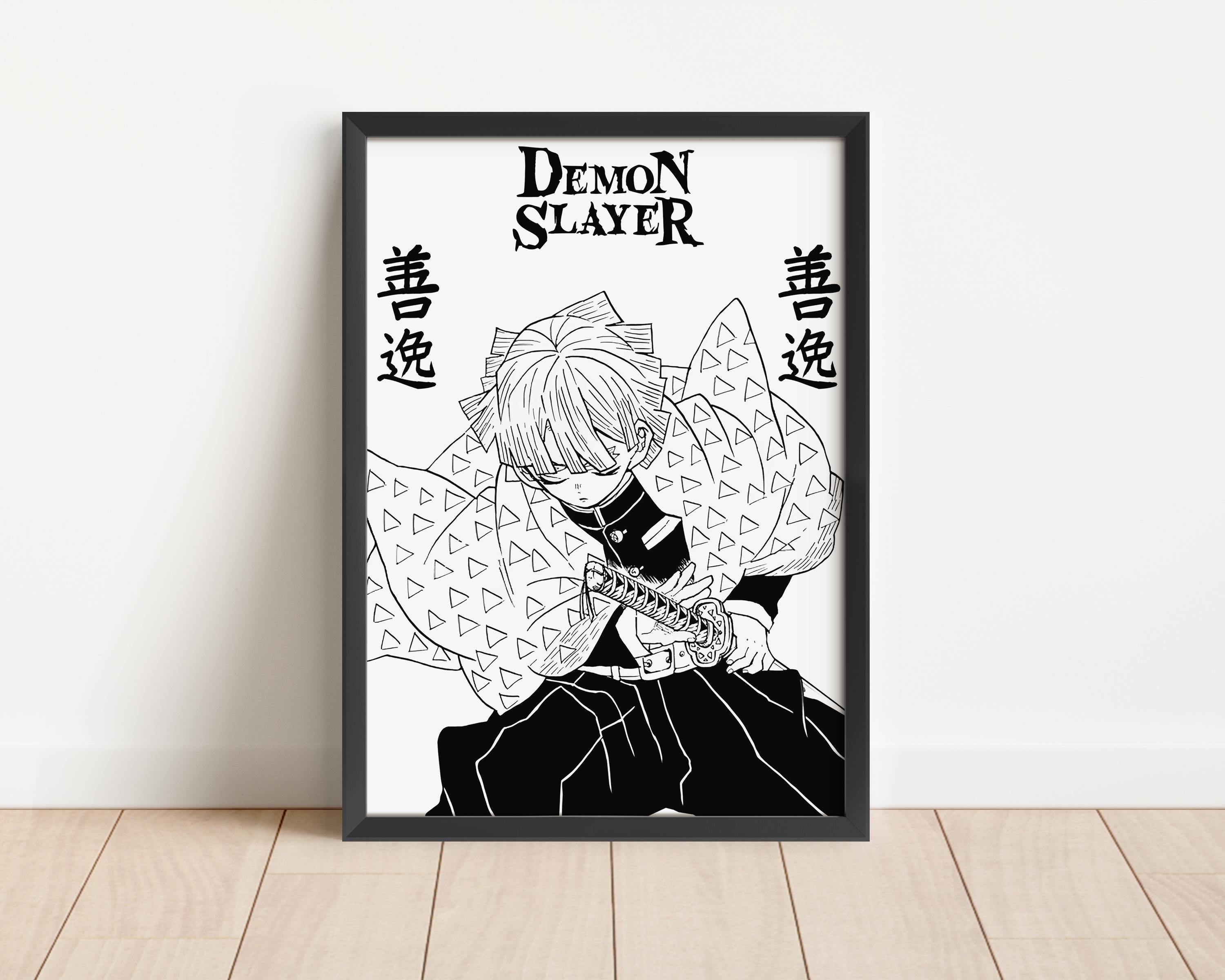 Zenitsu Poster - Etsy