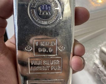 Royal Canadian Mint 1 kilo zilverbaar – .999 fijn, gegoten afwerking, geserialiseerd