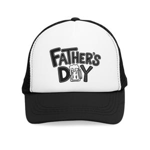Fathers Day Mesh Cap, Cool Dad Hat, Gift for Dad, Trucker Cap, Stylish Cap for Fathers Day, Summer Accessory