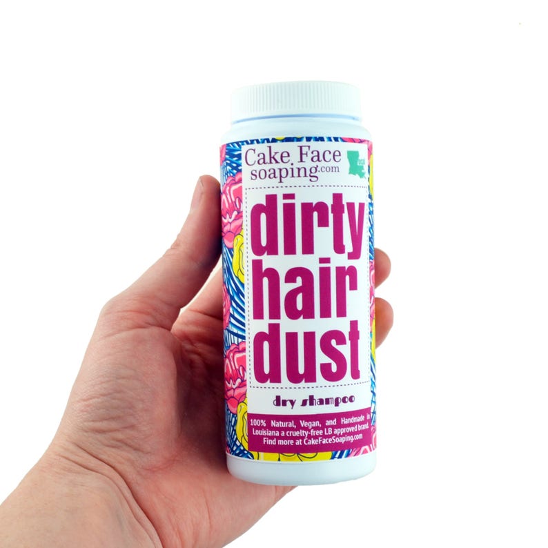Dry shampoo talc free aluminum free sulfate free with rose Etsy
