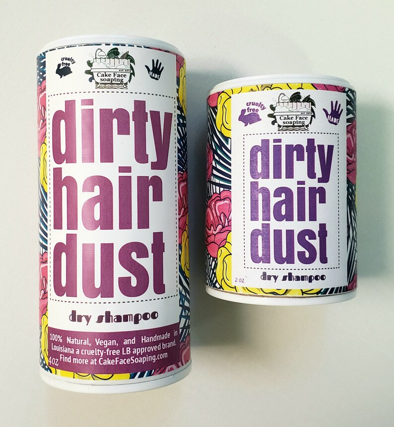 Dry shampoo talc free aluminum free sulfate free with rose Etsy
