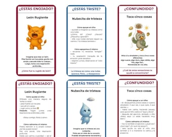 Emotional Regulation Cards for Kids (PDF)