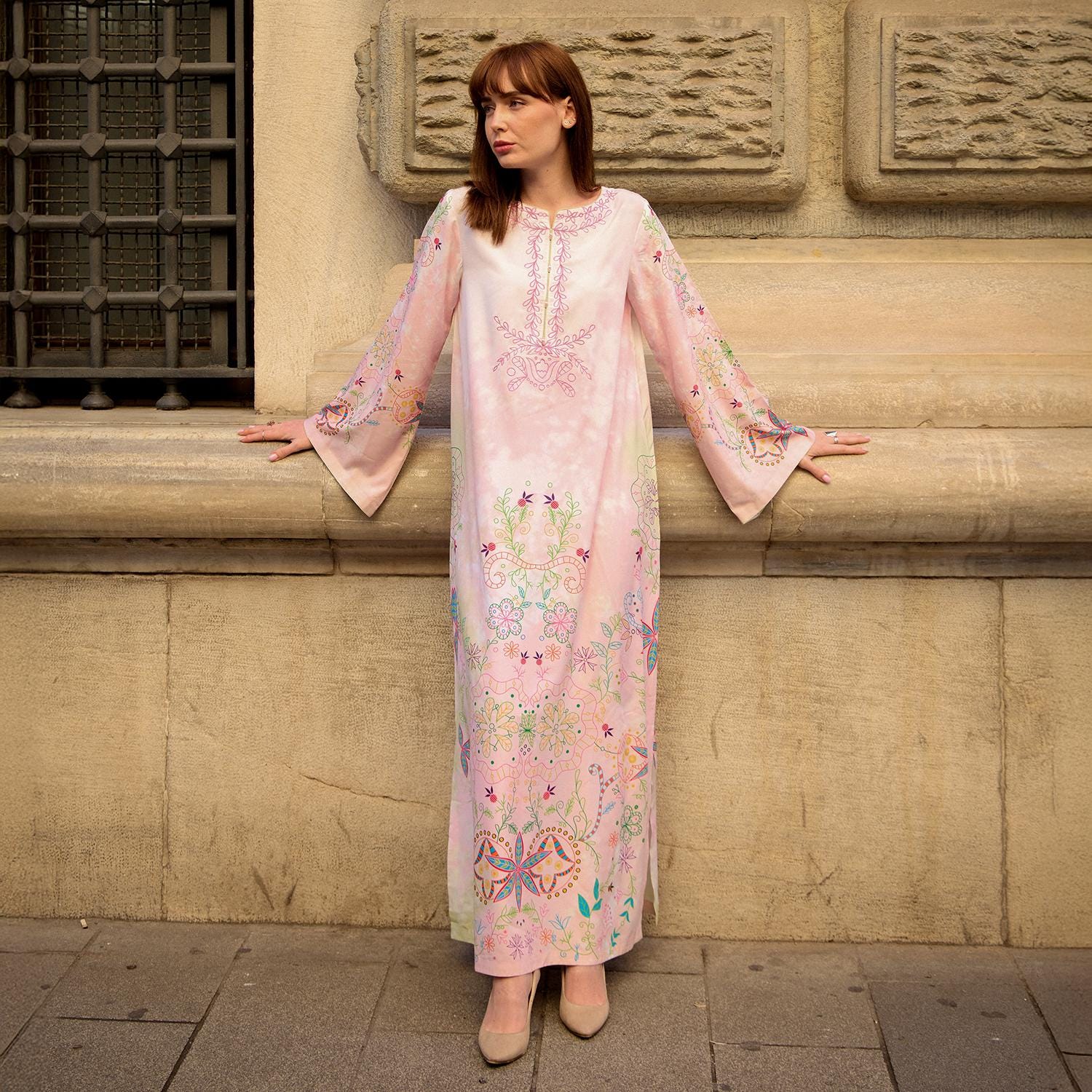 Pink Arabic Dresses - Etsy