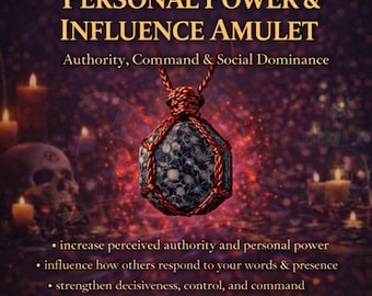 Protection AMULET - Black Magic - Including Guidebook