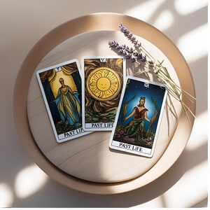 Tirage tarot - Vies Antérieures