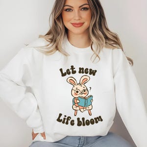 Easter Shirt, Let New Life Bloom Shirt, Happy Easter Bunny Shirt, Cute Easter Shirt, Kids & Baby Easter Outfit