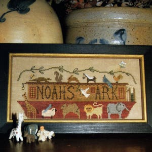 Noah and Friends Cross Stitch Design